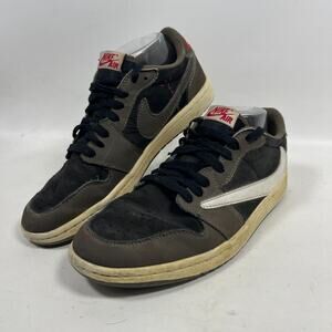 Jordan 1 Retro Low OG SP Travis Scott Mocha Mens 8 CQ4277-001 Nike Sneaker Brown